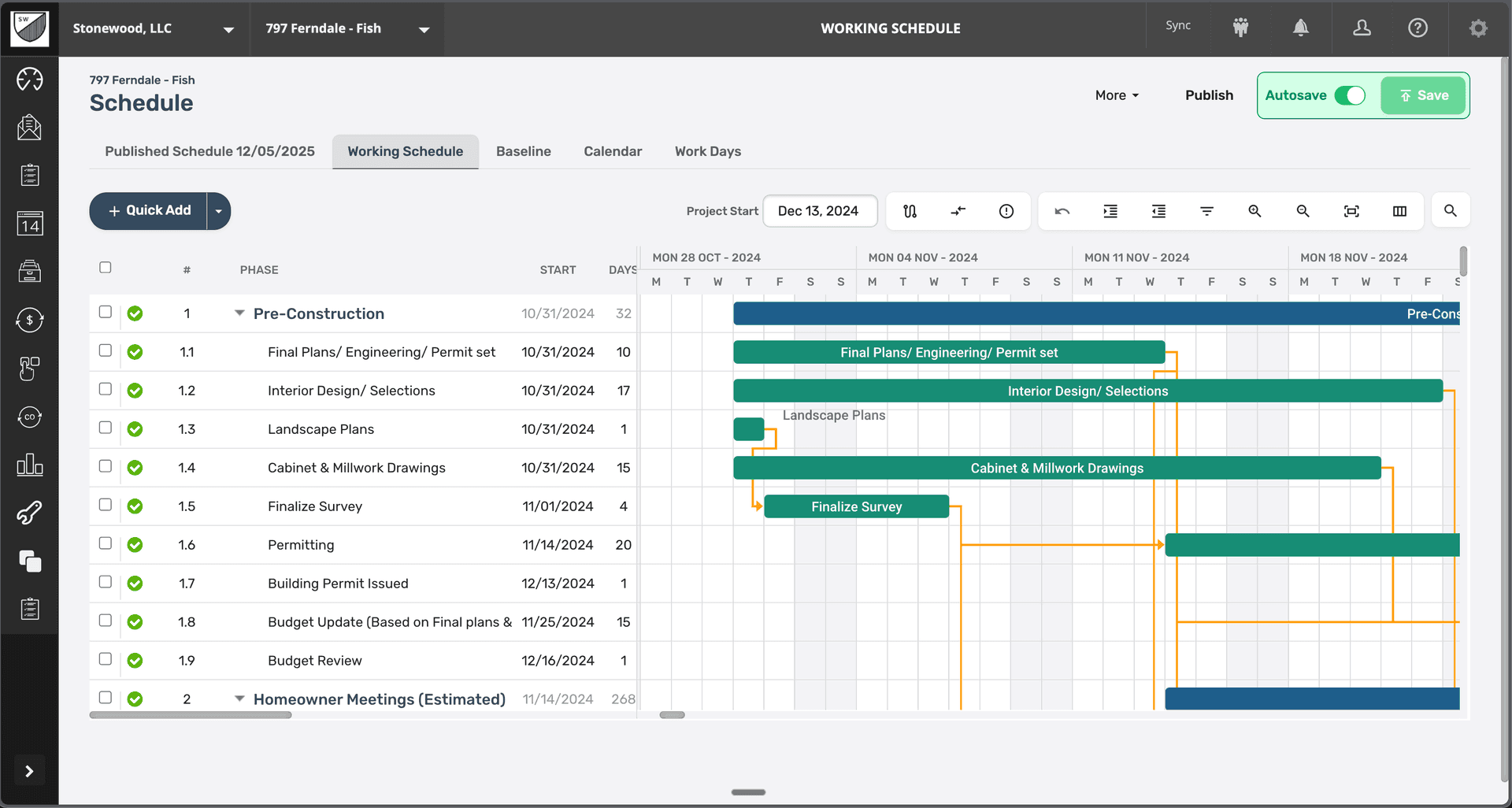 Streamlined Construction Scheduling: Online, Centralized, and Accessible to Your Team